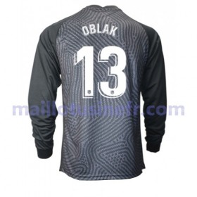 Maillot de Foot Atlético Madrid Jan Oblak 13 Gardien 2020-21 Manches Longues V004
